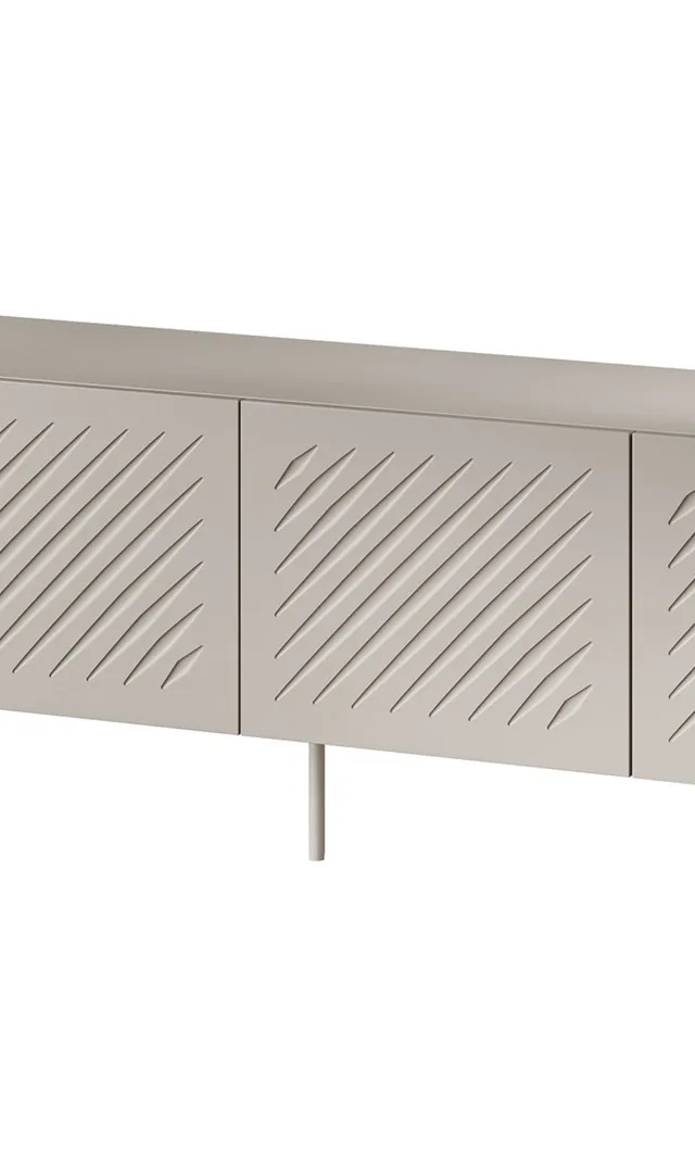 RTV Cabinet SIENA 200x40x60 Cashmere Matt