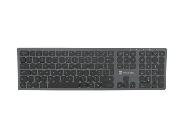 Natec Dolphin Wireless Keyboard FR Bluetooth + 2.4