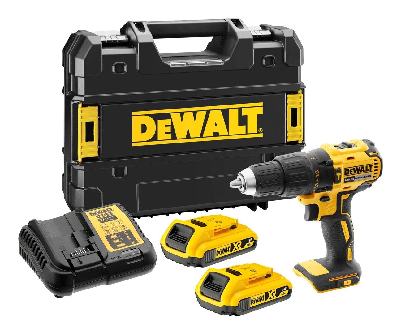 DeWalt DCD778D2T-QW Akku-Schlagbohrschrauber