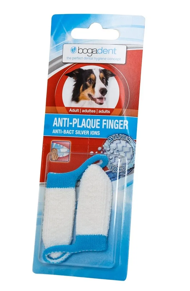 BOGAR Bogadent® Anti-Plaque Finger - Finger Cover For Removing Dental Plaque – 2 Pcs