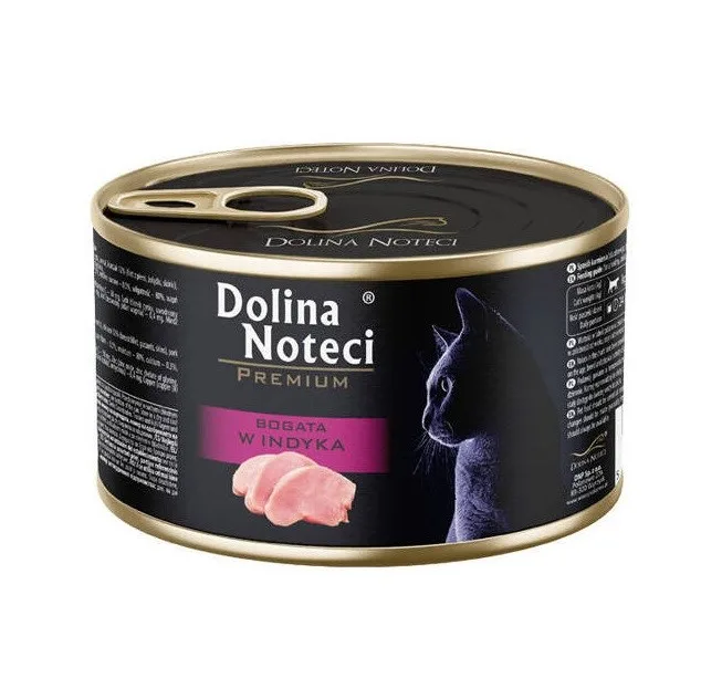 DOLINA NOTECI Premium Rich In Turkey - Wet Cat Food - 185g