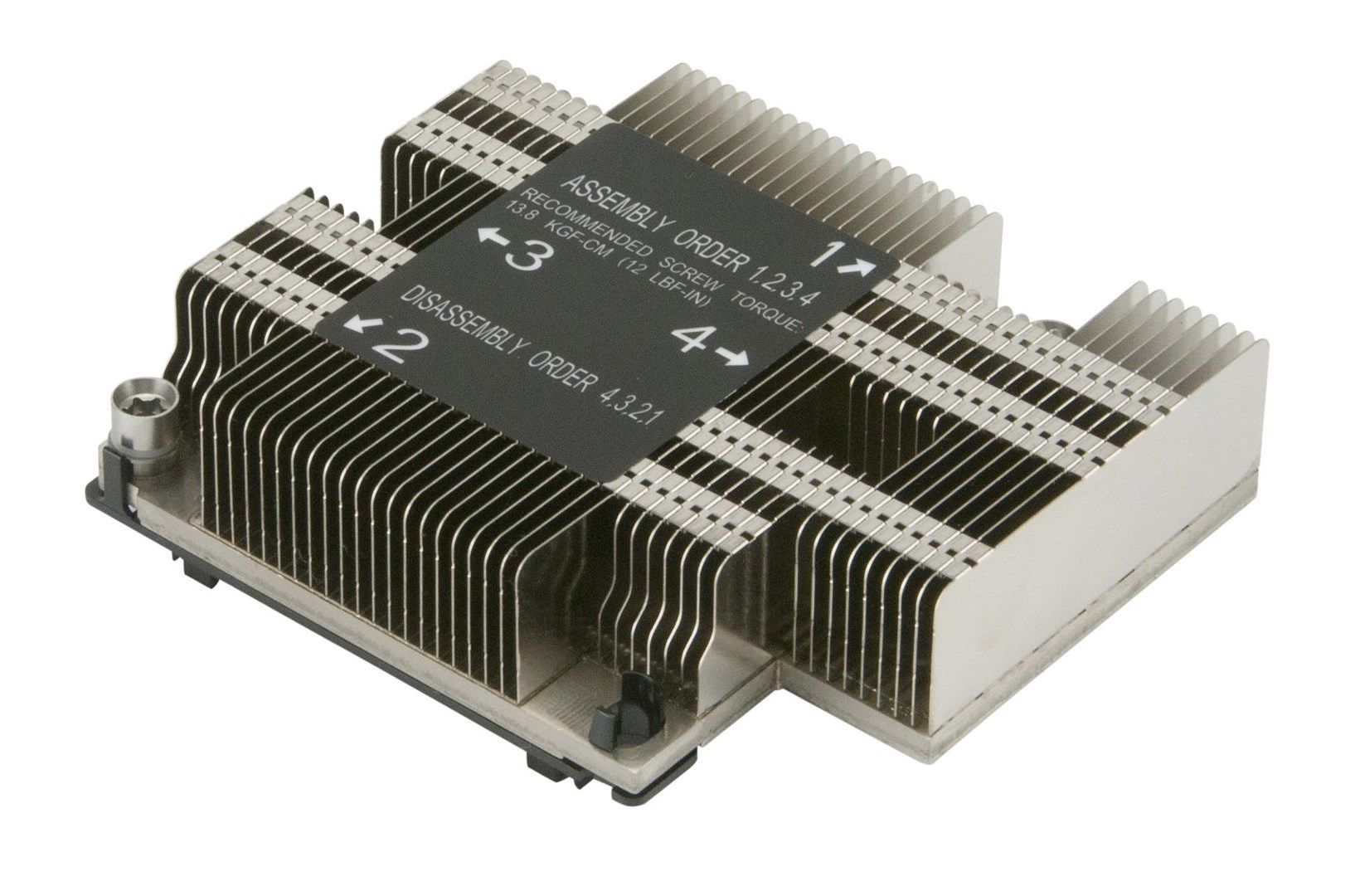 Supermicro SNK-P0067PD computer cooling system Processor Heatsink/Radiator