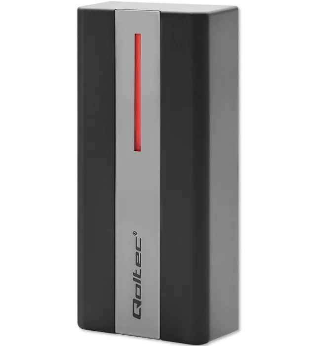 Qoltec RFID Contactless Card & Key Fob Reader | EM | Mifare | Card | keychain | ABS