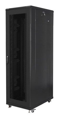 Lanberg FF01-8042-23B rack cabinet 42U Freestanding rack Black