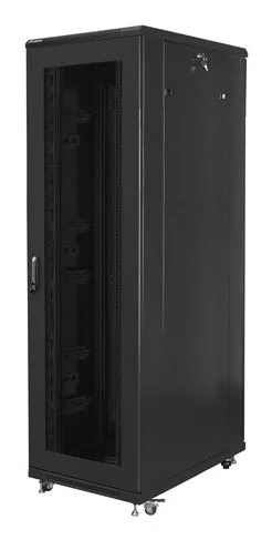 Lanberg FF01-8042-23B rack cabinet 42U Freestanding rack Black
