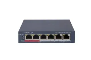 Hikvision 4 Port Fast Ethernet Smart POE Switch