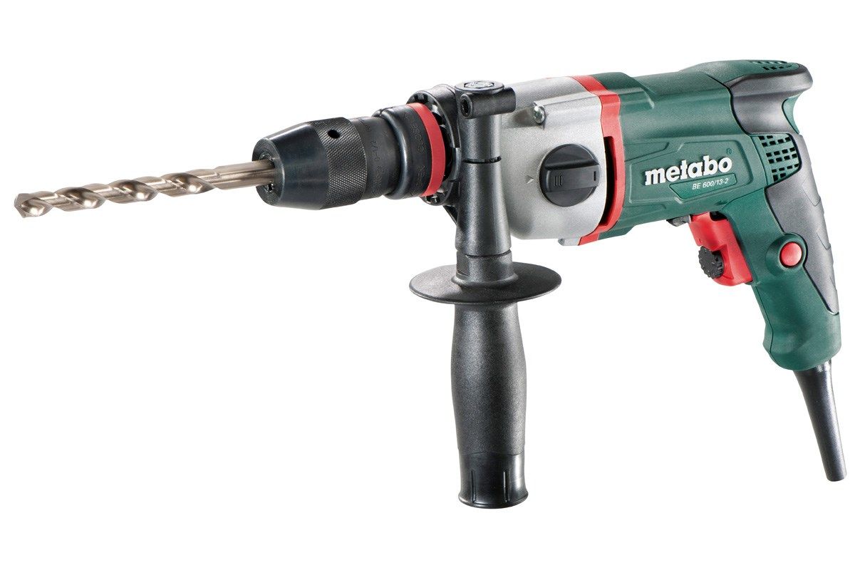 Metabo BE 600/13-2 2500 RPM Keyless 1.9 Kg Black Green Grey Red