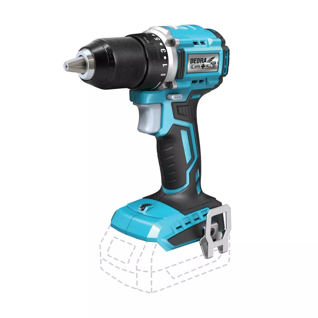 Cordless Drill 18V 0 Ah SAS