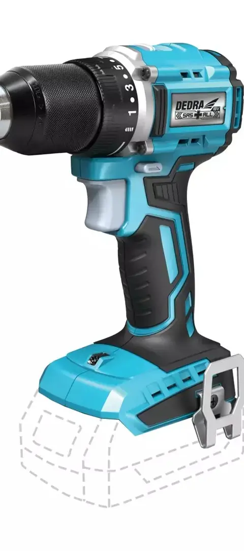 Cordless Drill 18V 0 Ah SAS
