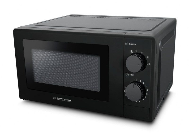 Esperanza ESTOFADO Countertop Solo Microwave 20 L 700 W Black