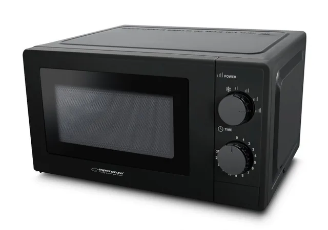 Esperanza ESTOFADO Countertop Solo Microwave 20 L 700 W Black