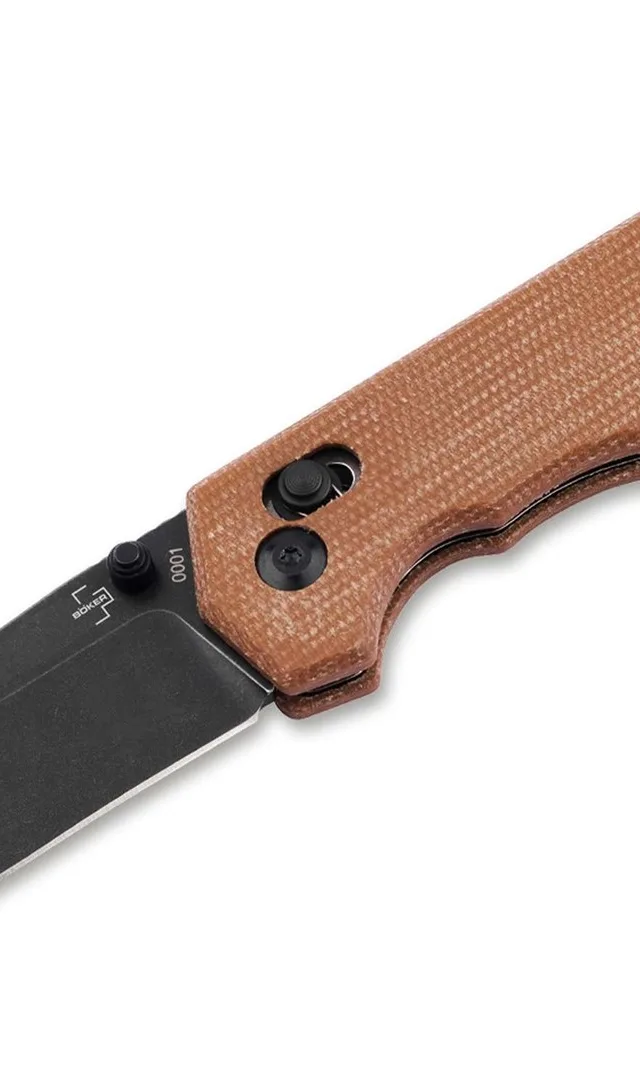 Nóż BöKer Plus Rockstub Brown Micarta 2.0 14C28N