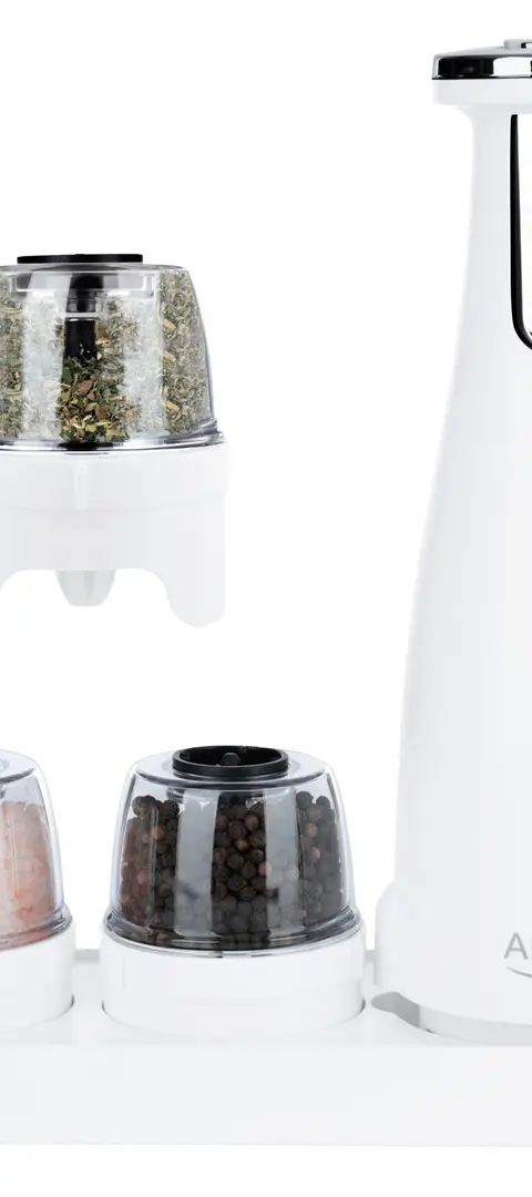 Spice Mill Set Adler AD 4449W White