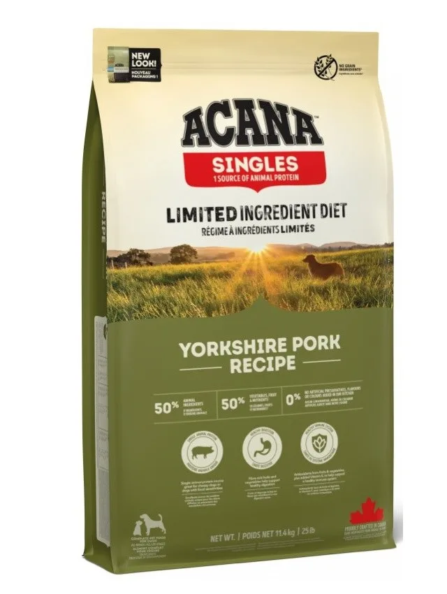 Acana Singles Yorkshire Pork 11 4 Kg