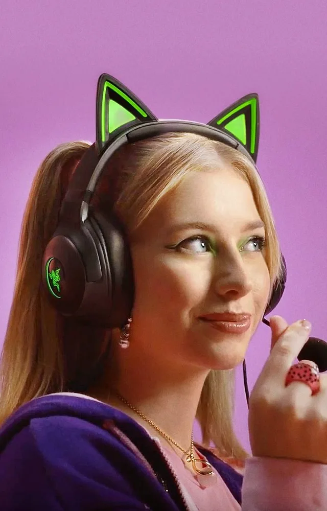 Razer Kraken Kitty V2 (Schwarz. USB-A)