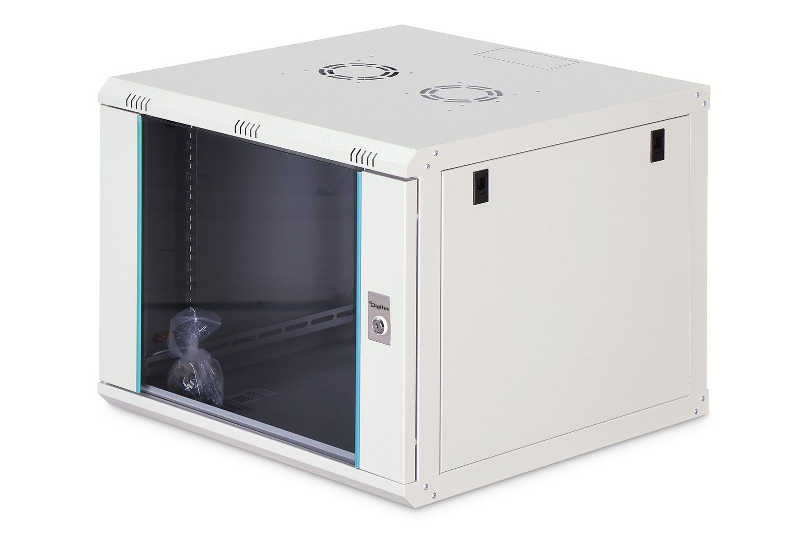 Dynamic-N series wall-mounted enclosure - 600x600 mm (WxD), unmounted