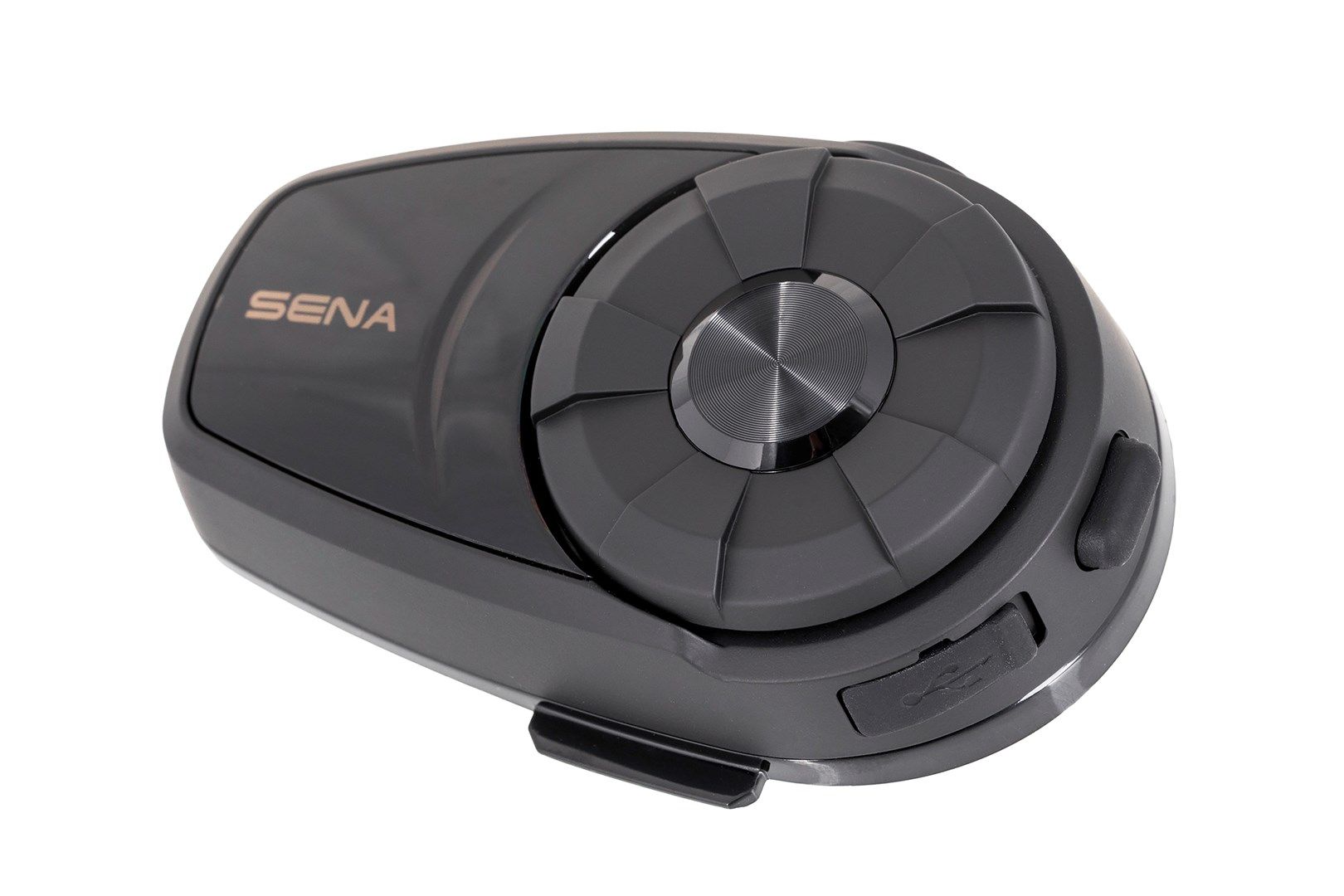 Sena 10S Motorcycle Intercom 4 Channels 1600 M Black