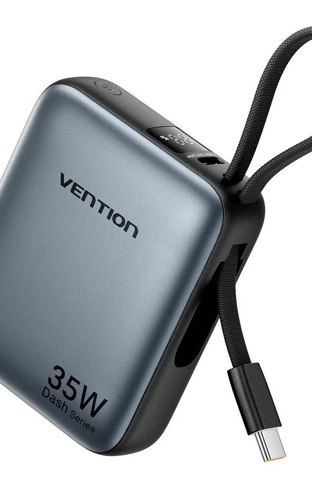 Vention FHEH0 power bank Lithium Polymer (LiPo) 10000 mAh Black