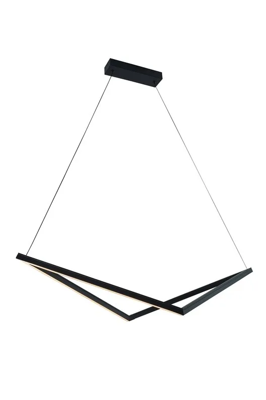 LUMINAIRE PENDANT 32W LED BLACK 1920LM