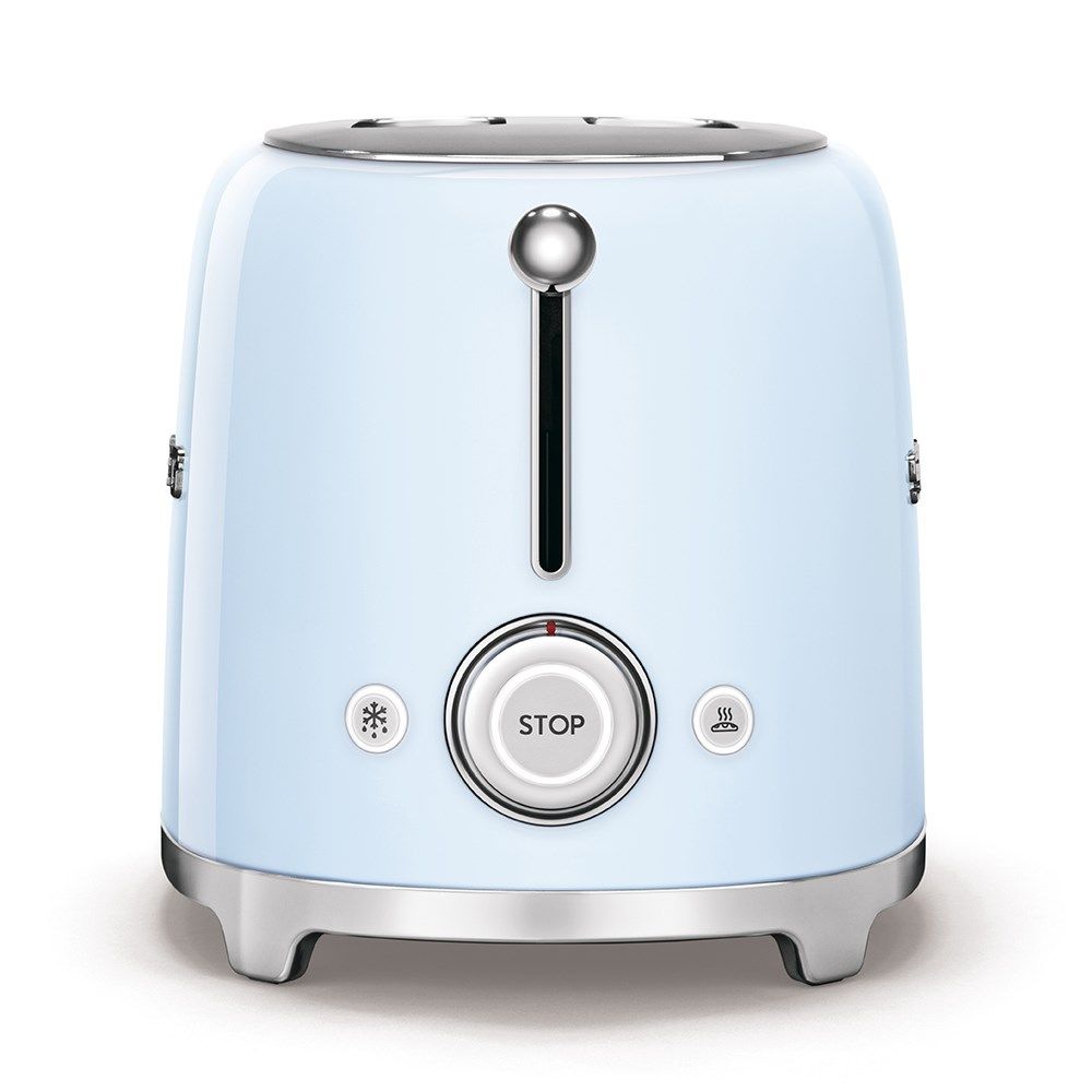SMEG TSF02PBEU Toaster 4 Scheiben Pastellblau