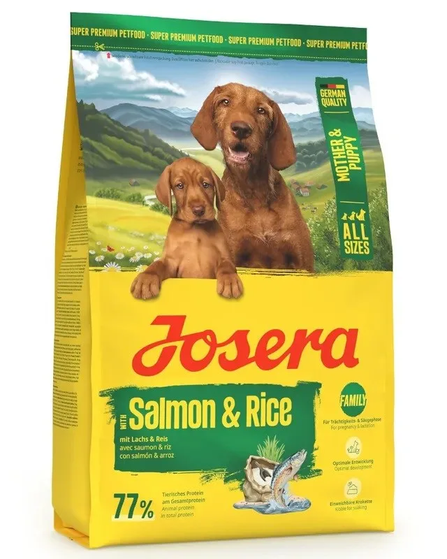 JOSERA Mother Puppy Salmon Rice - Dry Dog Food - 3kg