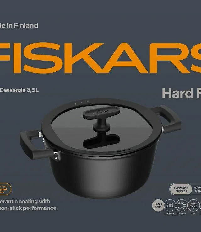 Pot 3.5L non-stick coating with lid Hard Face