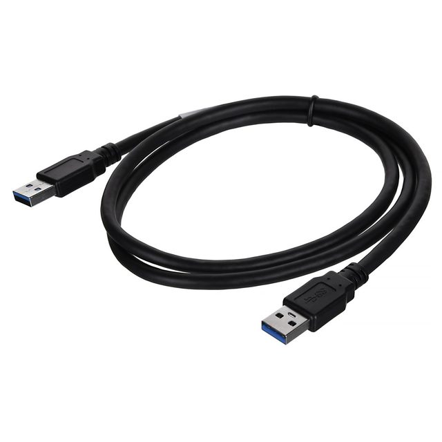 Lanberg CA-USBA-30CU-0010-BK USB cable USB 3.2 Gen 1 (3.1 Gen 1) 1 m 5 Gbit/s Black