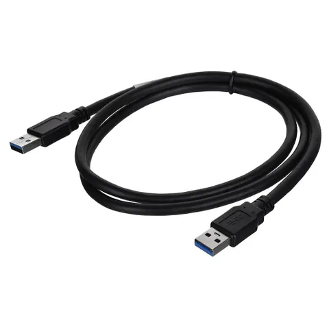 Lanberg CA-USBA-30CU-0010-BK USB cable USB 3.2 Gen 1 (3.1 Gen 1) 1 m 5 Gbit/s Black