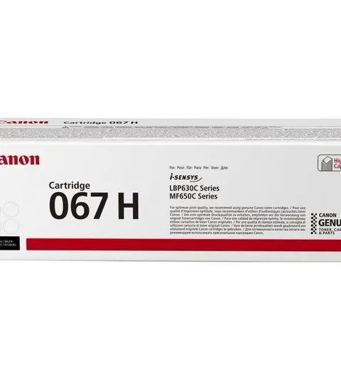 Canon 067H toner cartridge 1 pc(s) Original Yellow