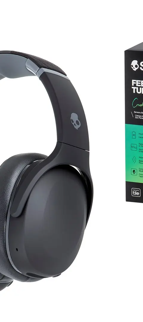 Skullcandy Crusher Evo Headset Wired Wireless Head-Band Calls/Music USB Type-C Bluetooth Black