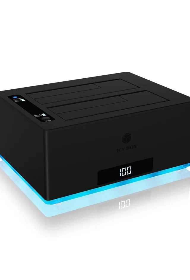 ICY BOX IB-127CL-U3 USB 3.2 Gen 1 (3.1 Gen 1) Type-B Black