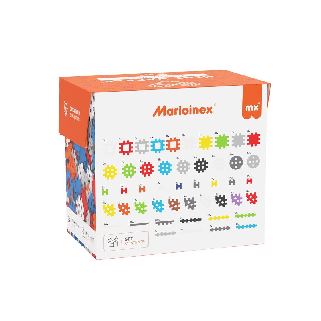 MARIOINEX Mini Waffle Building Blocks 300 Pieces