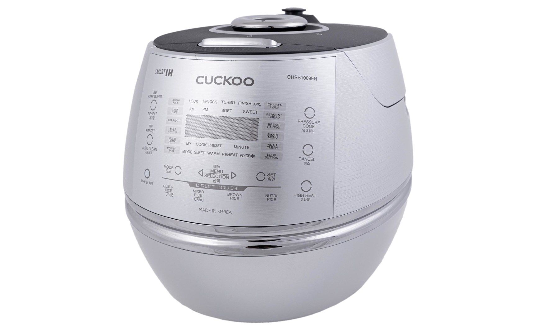 Cuckoo Reiskocher 1.80l CRP-CHSS1009FN Induktions-Druck