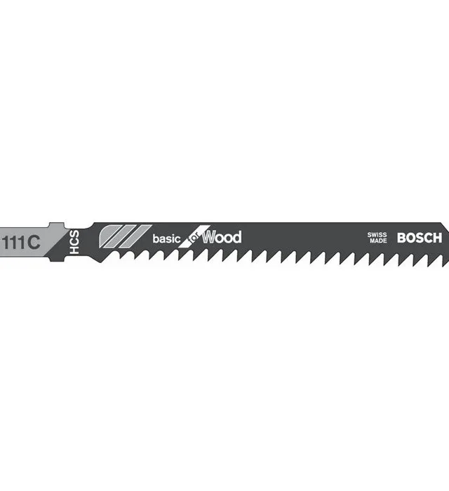 Bosch 2 608 637 878 Jigsaw/Scroll Saw/Reciprocating Saw Blade Jigsaw Blade High Carbon Steel (HCS) 100 Pc(S)