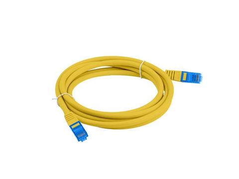 Lanberg PCF6A-10CC networking cable Yellow 3 m Cat6a S/FTP (S-STP)