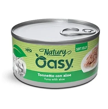 OASY Natury Soft Jelly Tuna With Aloe - Wet Cat Food - 150g