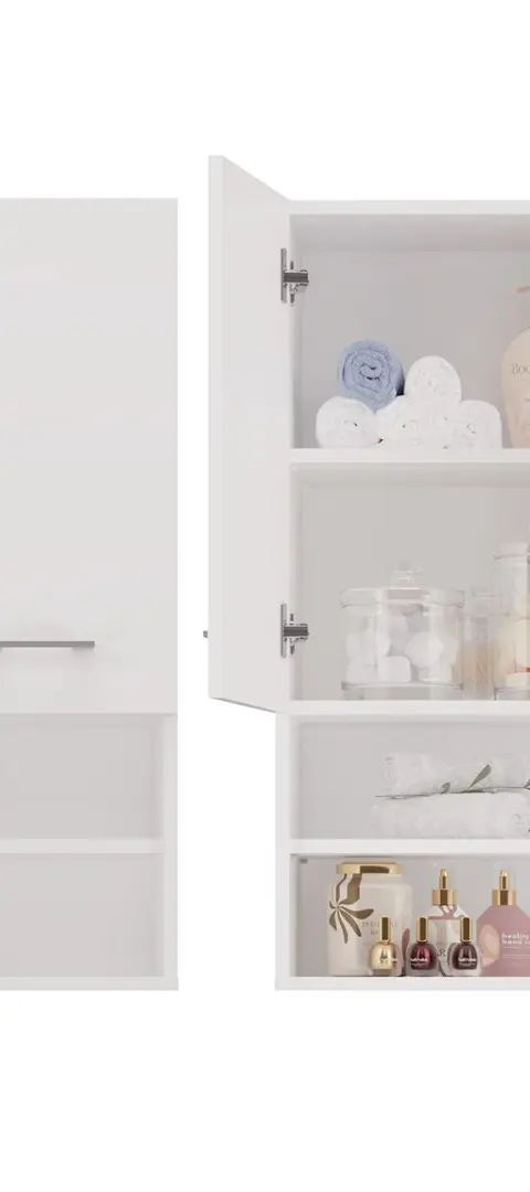 Topeshop POLA MINI DK BIEL Bathroom Storage Cabinet White