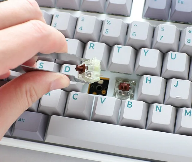 Ducky One 3 TKL Mist Grey keyboard Gaming USB US English