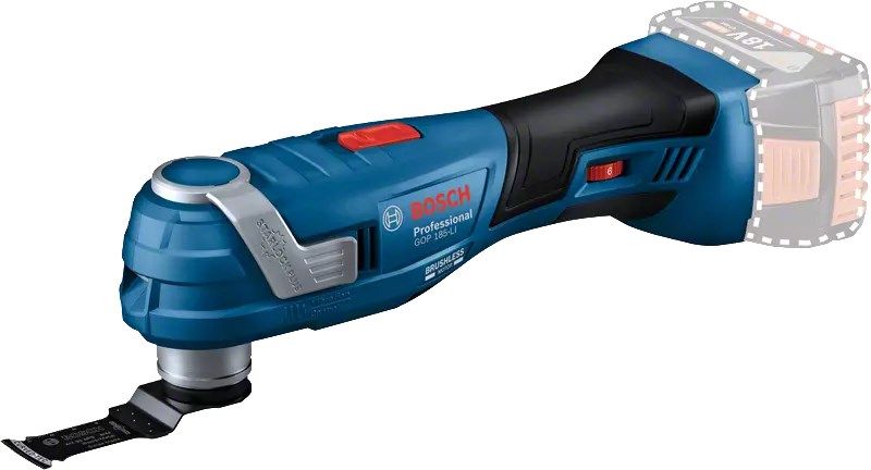 Bosch GOP 185-LI 18 V Black Blue
