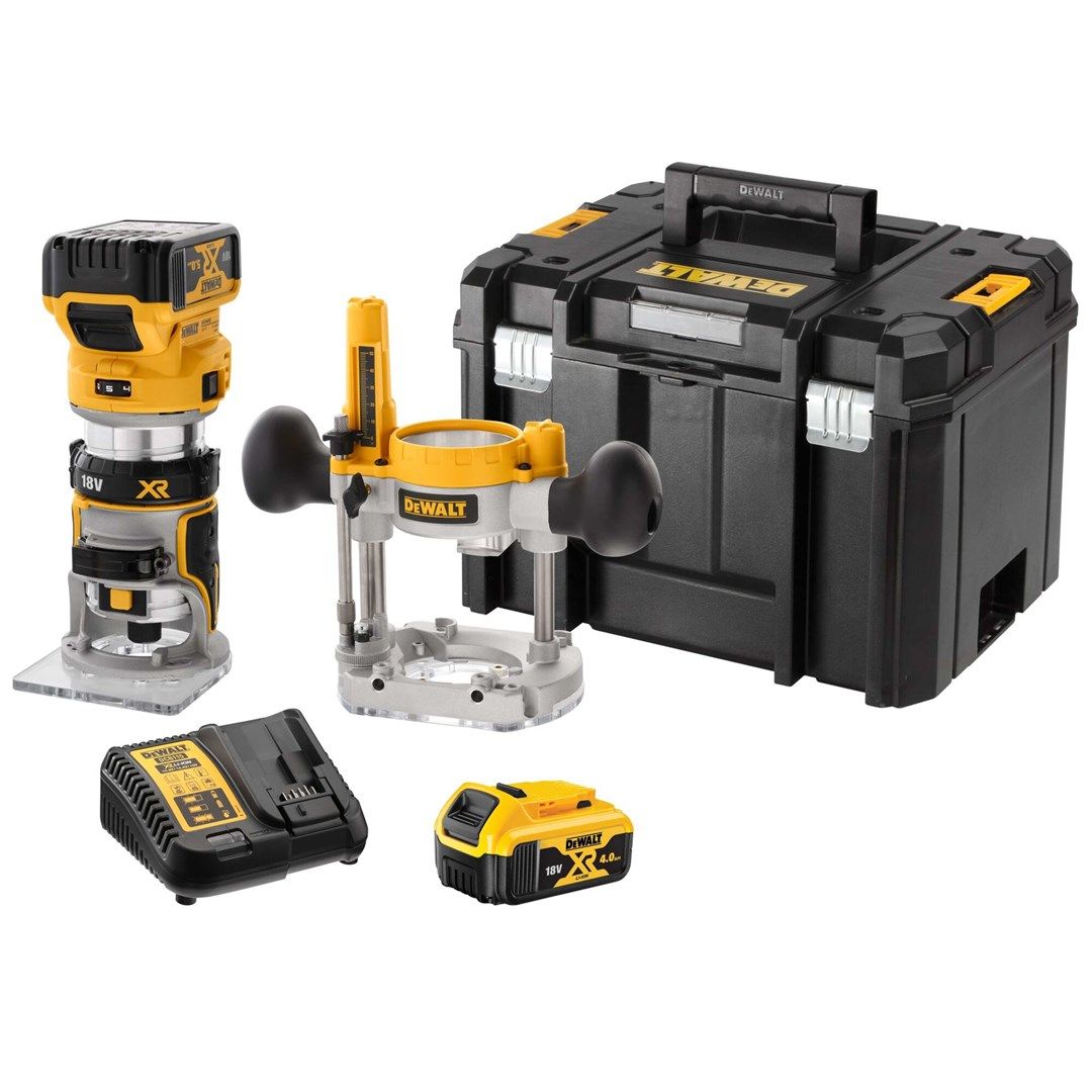 Mm(1/4 ) 18V With Interchangeable Feet 2x5.0AH 8