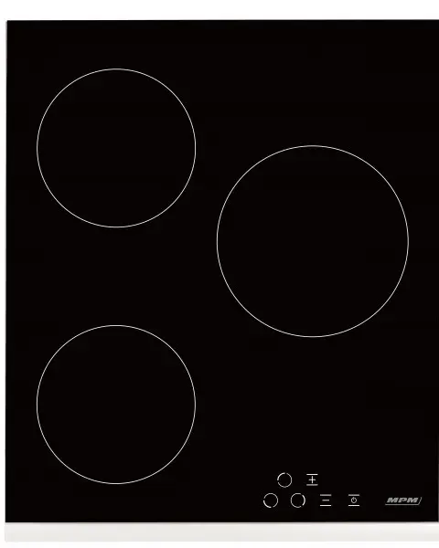Vitroceramic Hob MPM-45-VCB-21 Black 45cm
