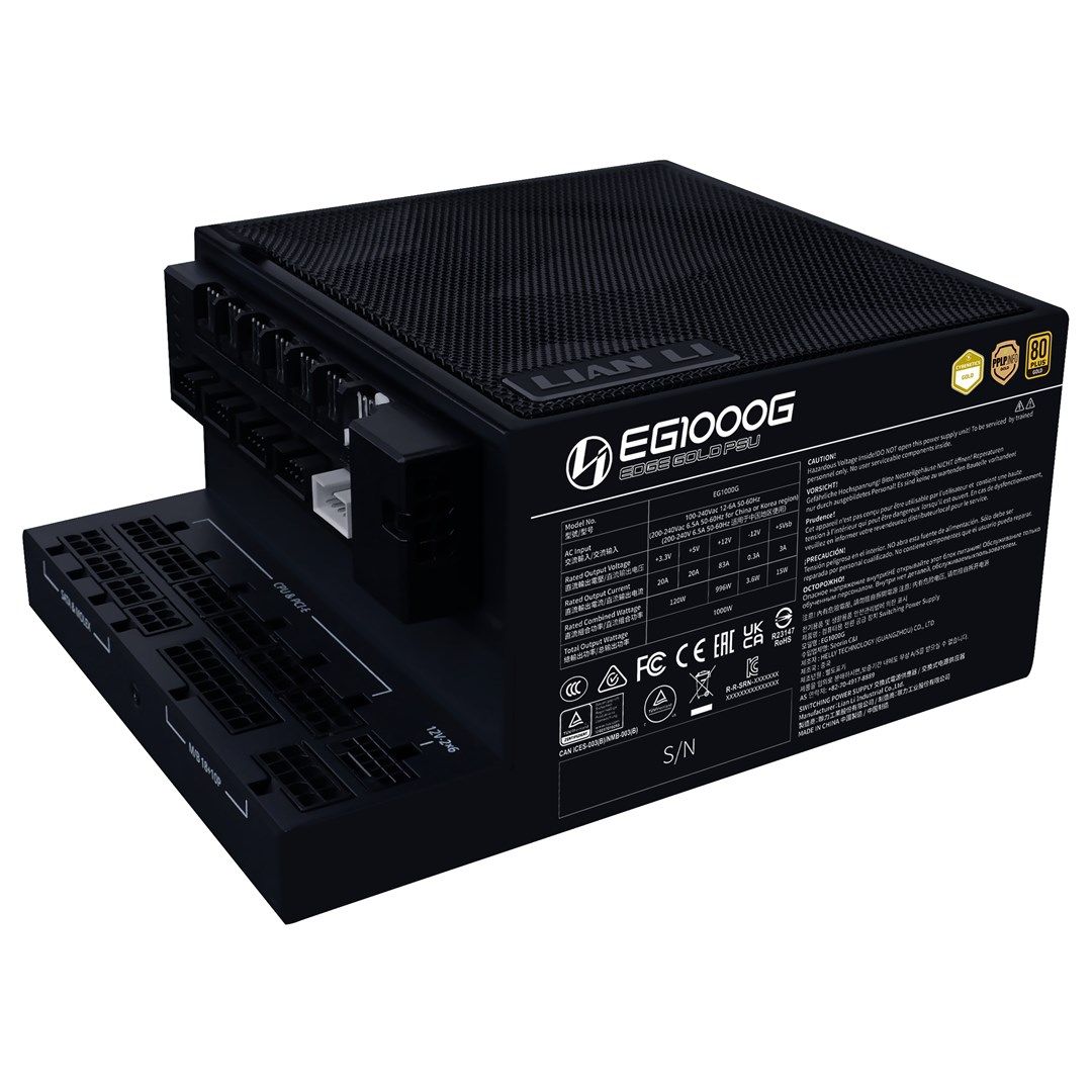 Lian Li EG1000G power supply unit 1000 W 24-pin ATX SFX Black