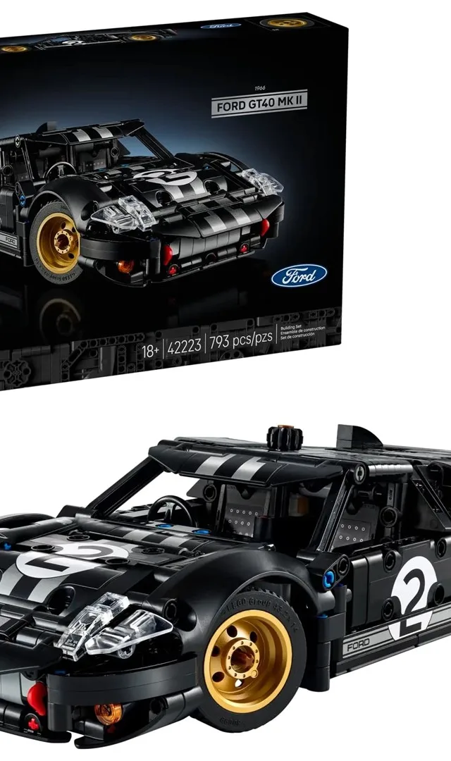 LEGO 42223 Technic 1966 Ford GT40 MKII Rennwagen