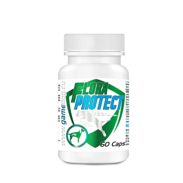 GAME DOG Flora Protect - Supplements For Dogs - 60 Tablets