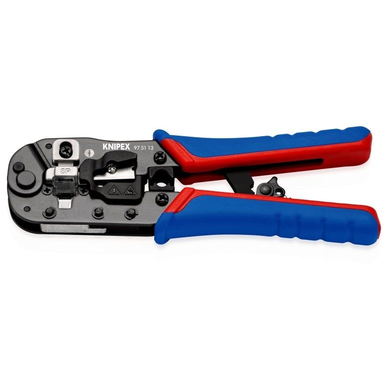 Knipex 97 51 13 Cable Crimper Crimping Tool Black Blue Red