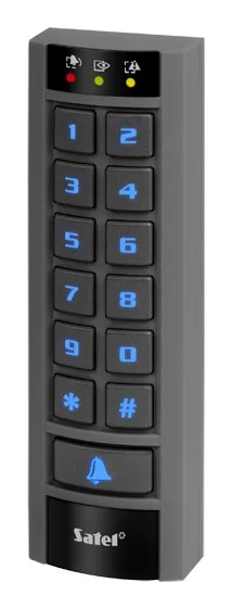 Satel INT-SCR-BL magnetic card reader Black