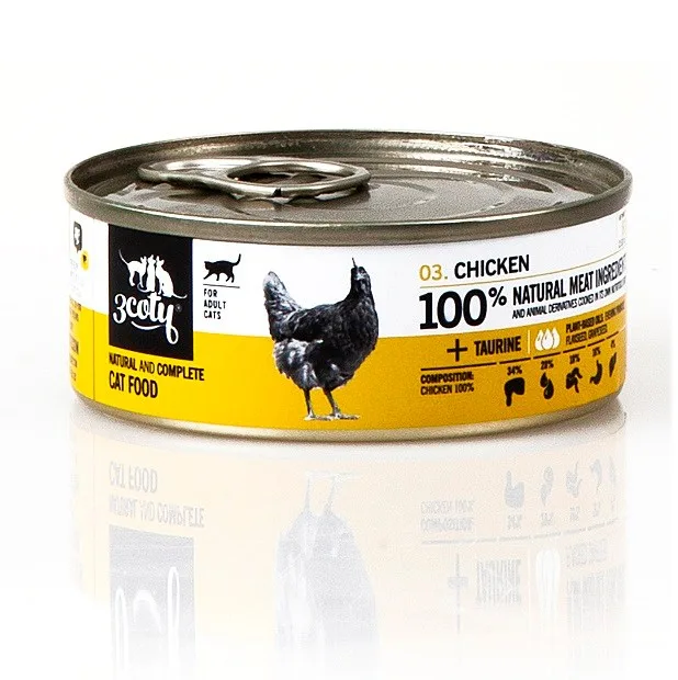 COTY Chicken - Wet Cat Food - 80g 3