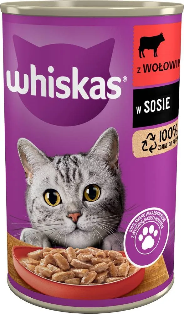 Whiskas Beef In Sauce 400 G