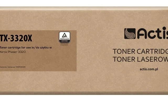 Actis TX-3320X toner (replacement for Xerox 106R02306; Standard; 11000 pages; black)