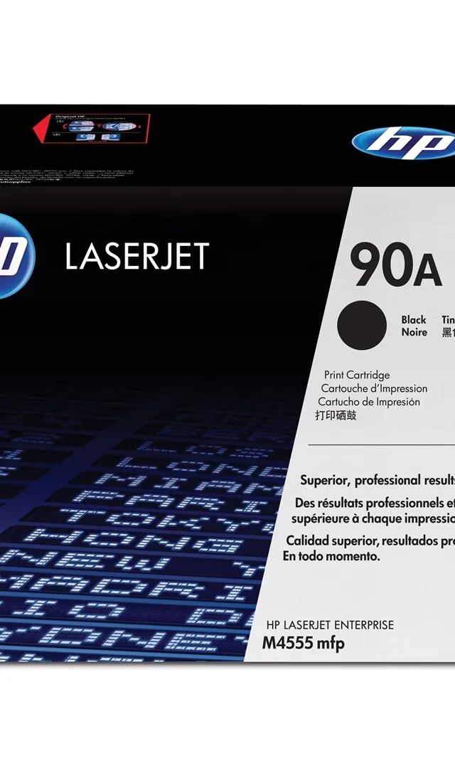 HP 90A Black Original LaserJet Toner Cartridge